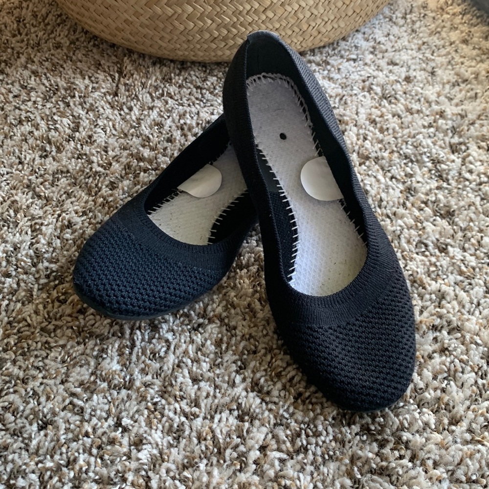 Allbirds Tree Breezers Washable Flats Black Size 7